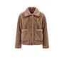 Faje Faux Mink Jacket - Camel