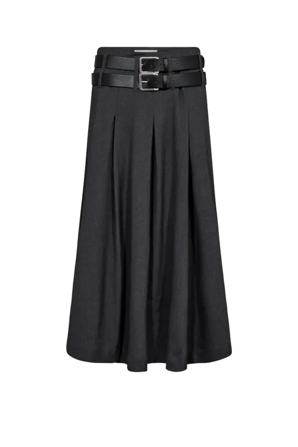 Tailor Skirt - Grey Melange