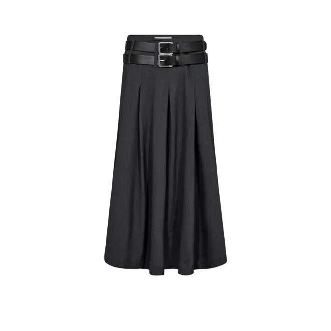 Tailor Skirt - Grey Melange