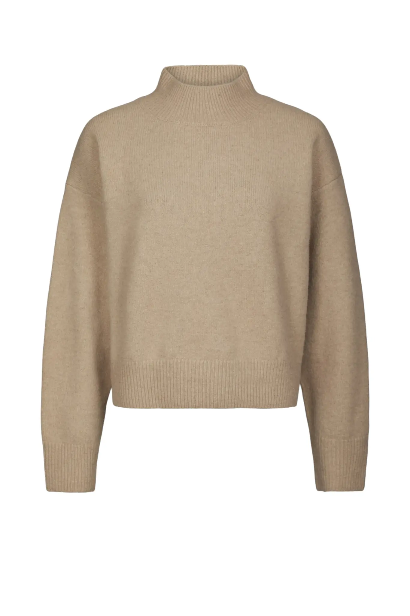 Paulina Knit Blouse - Warm Grey