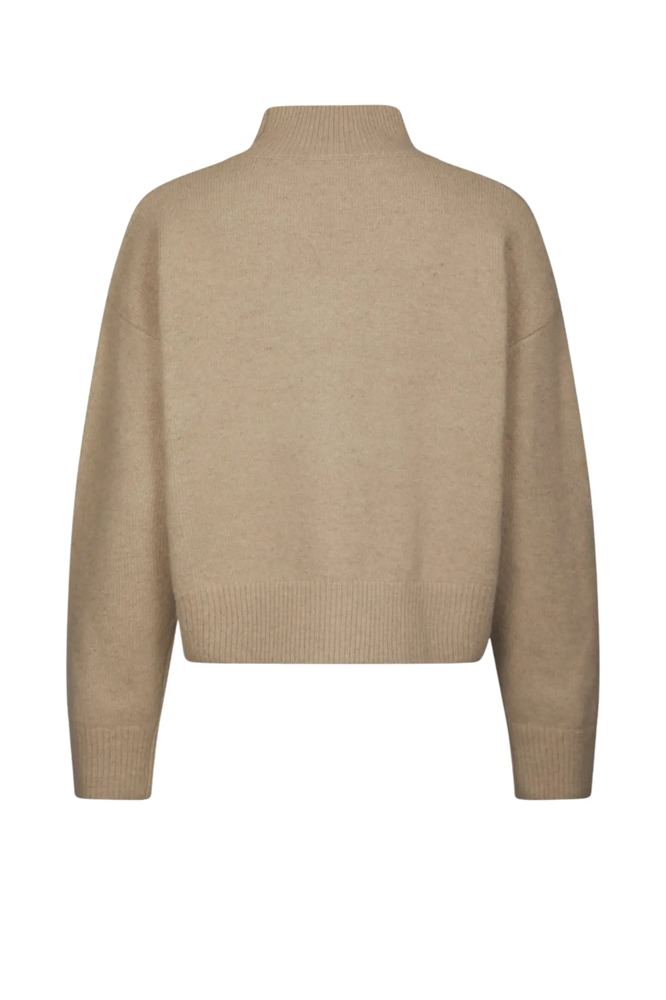 Paulina Knit Blouse - Warm Grey