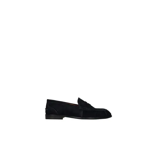 Agnes Loafer - Navy Suede