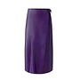 Fake Leather Skirt - Ultra Viole