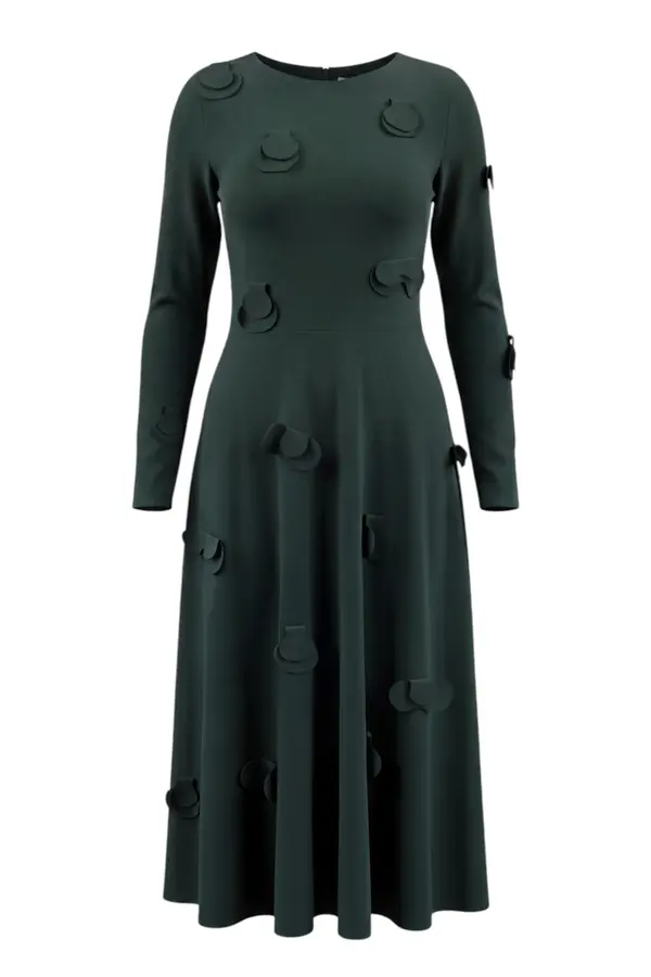 Abito Dress - Dark Forest