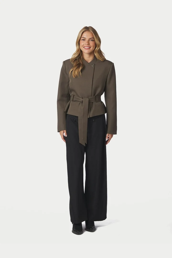 Kailyn Structure Blazer - Dusty Brown