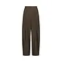 Lucille Structure Pants - Dark Brown