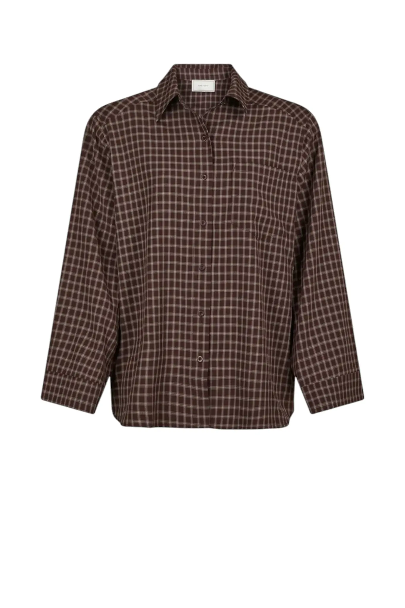 Anella Check - Chocolate Plum