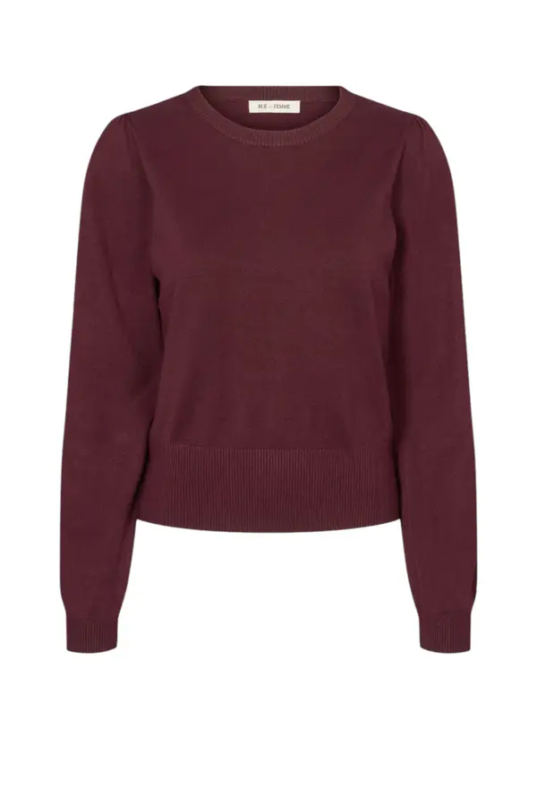 Sorrel Ls Knit - Merlot