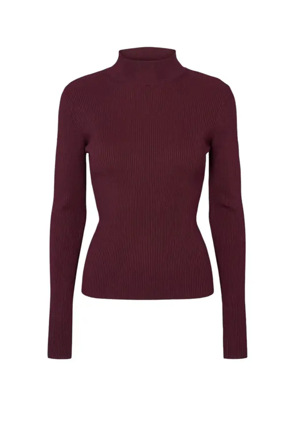 Cassia Knit - Merlot