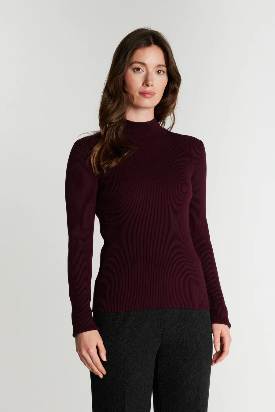 Cassia Knit - Merlot