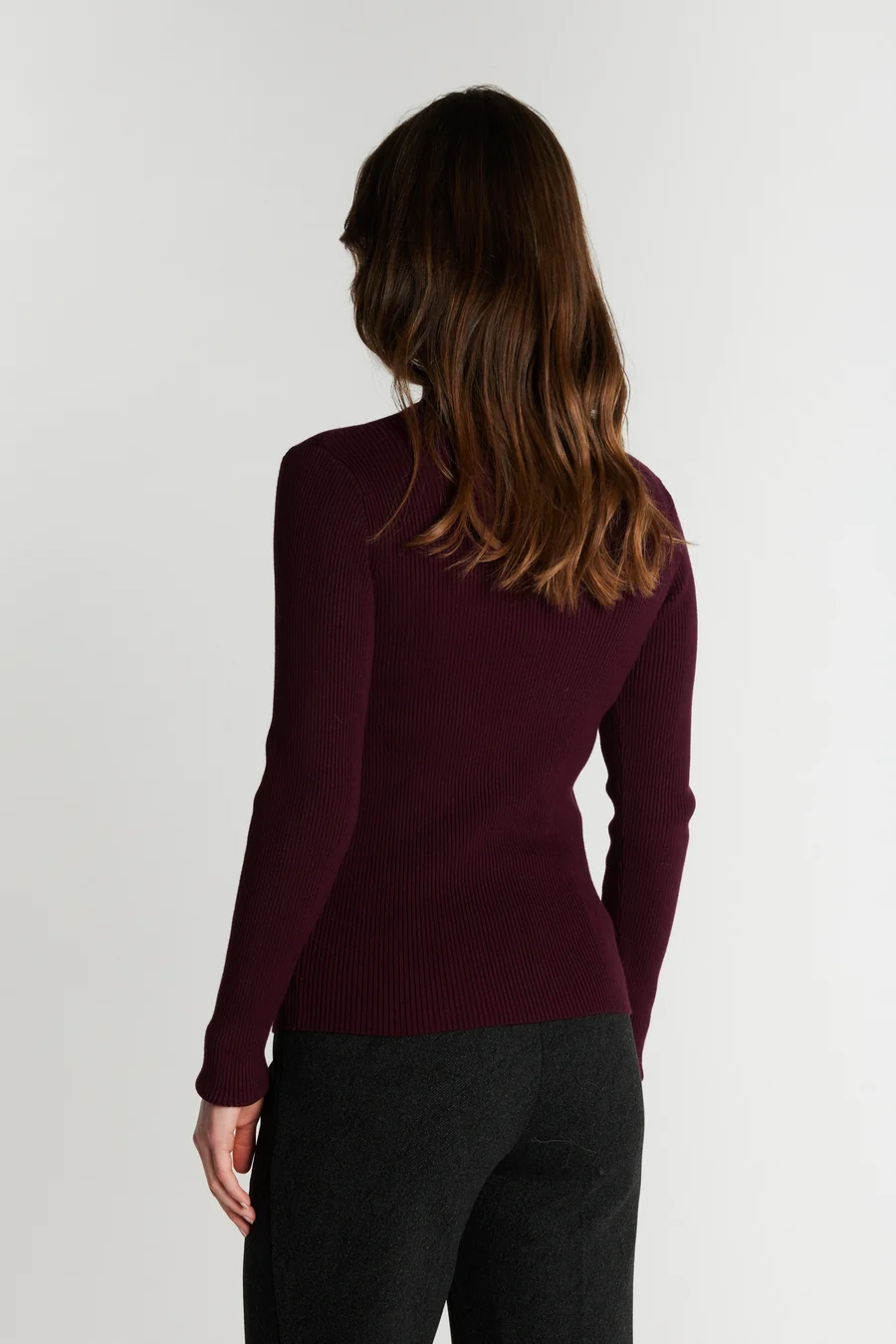 Cassia Knit - Merlot