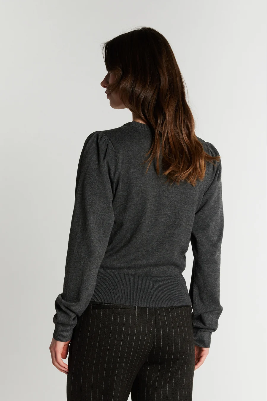 Sorrel Ls Knit - Grey Melange