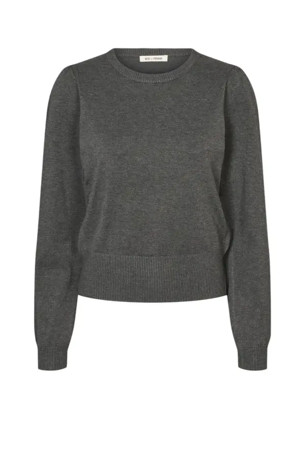 Sorrel Ls Knit - Grey Melange