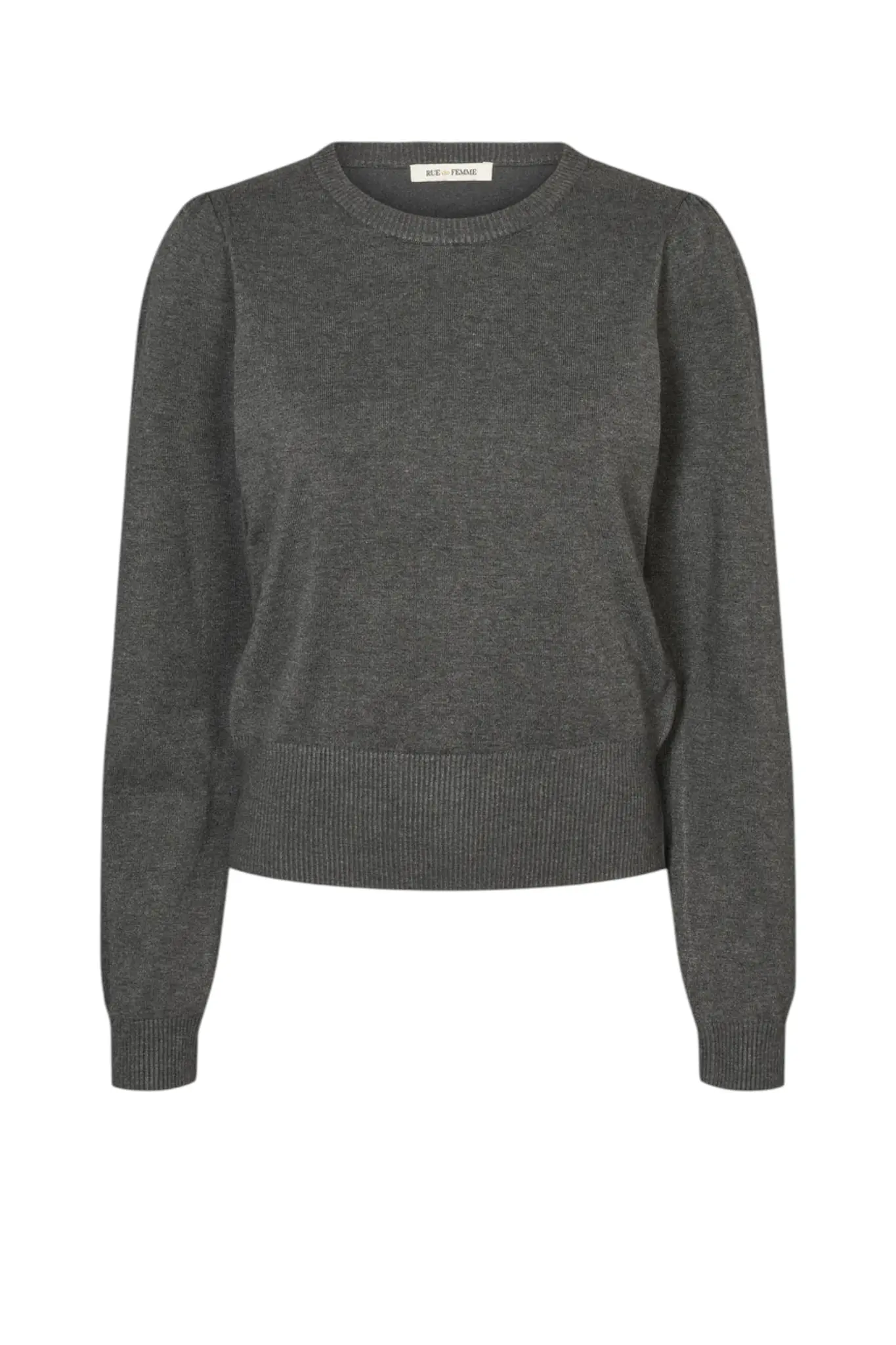 Sorrel Ls Knit - Grey Melange