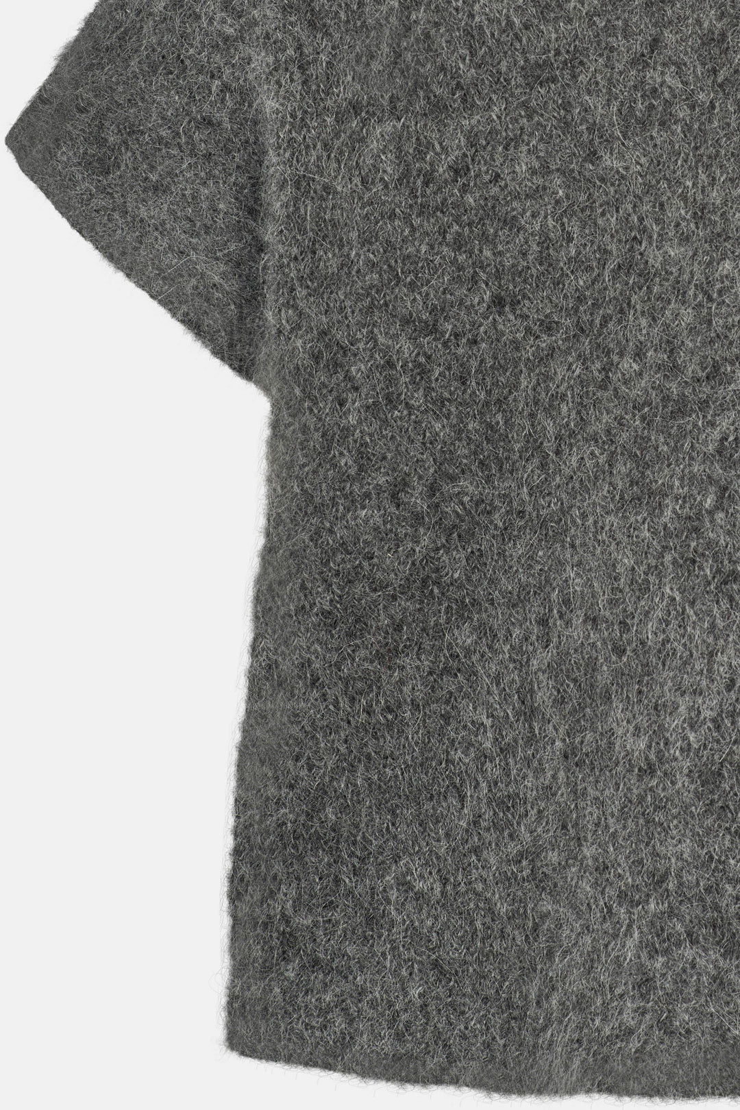 Yana Knit Vest - Dark Rock