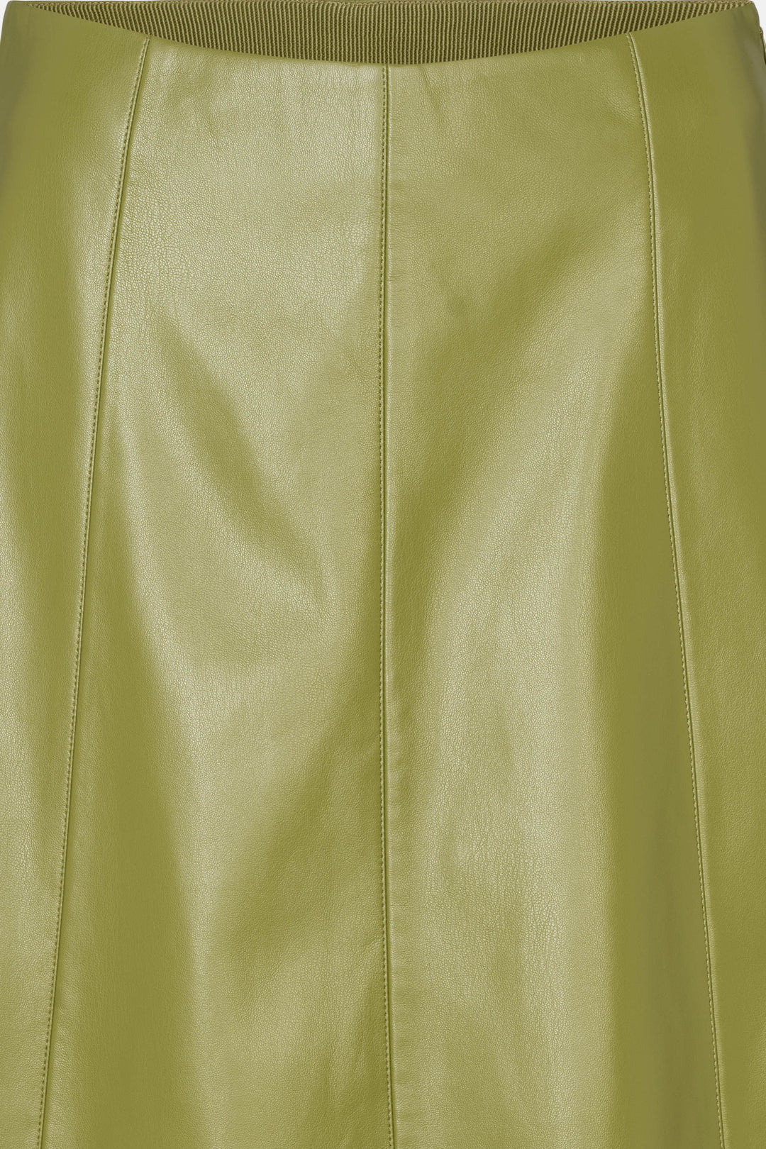 Aledra Vegan Skirt Long - Moss