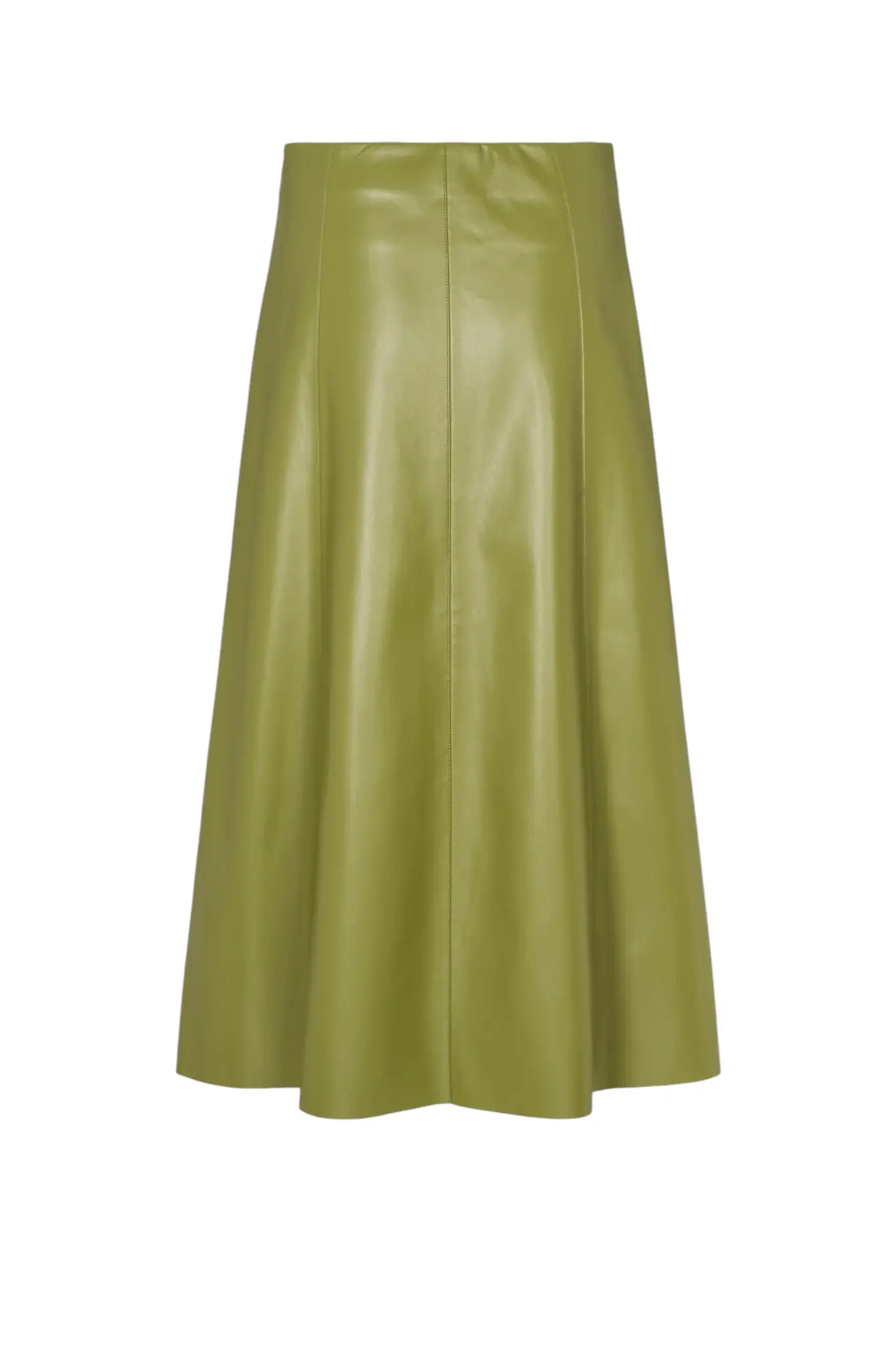 Aledra Vegan Skirt Long - Moss