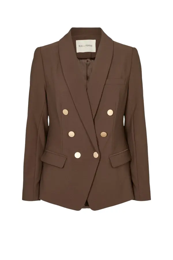 Comfy Eloise Blazer - Chocolat