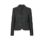 Fitted Clea Short Blazer - Black