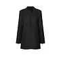 Oversized Malia Blazer - Dark Grey / Pinstripe