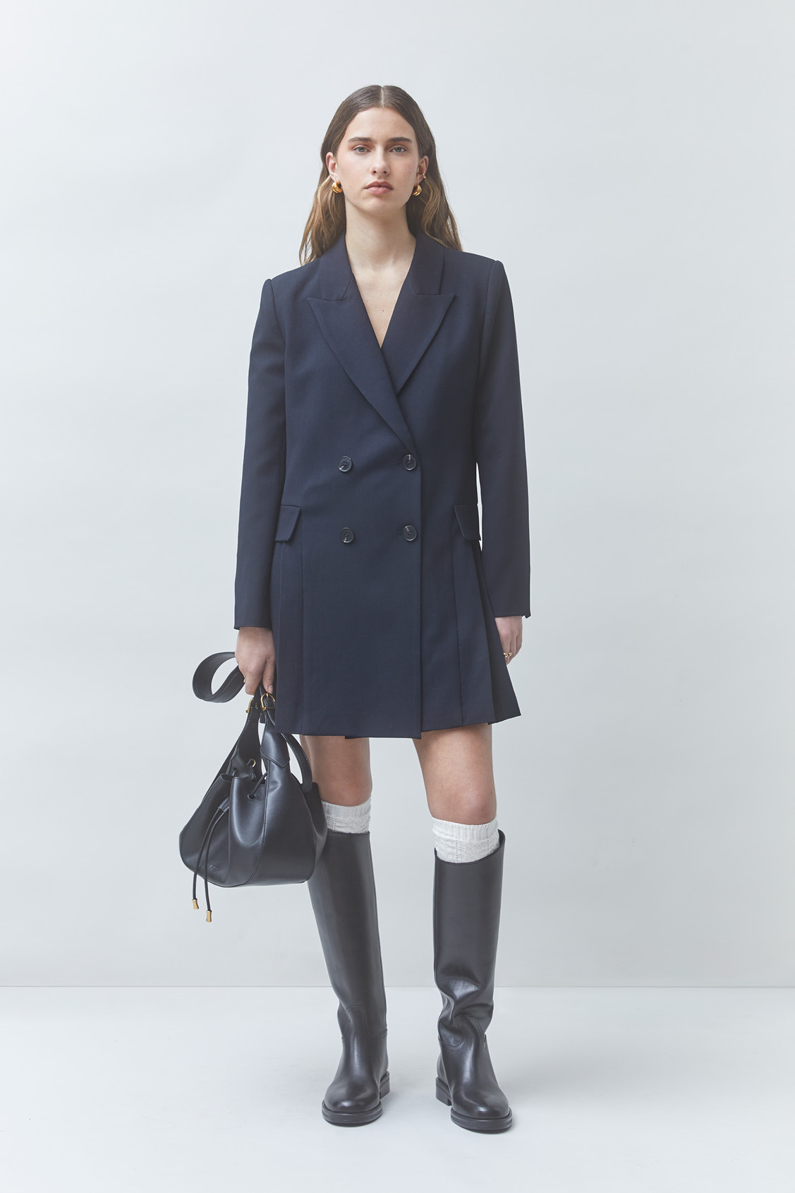Cassis Dress - Bleu Nuit