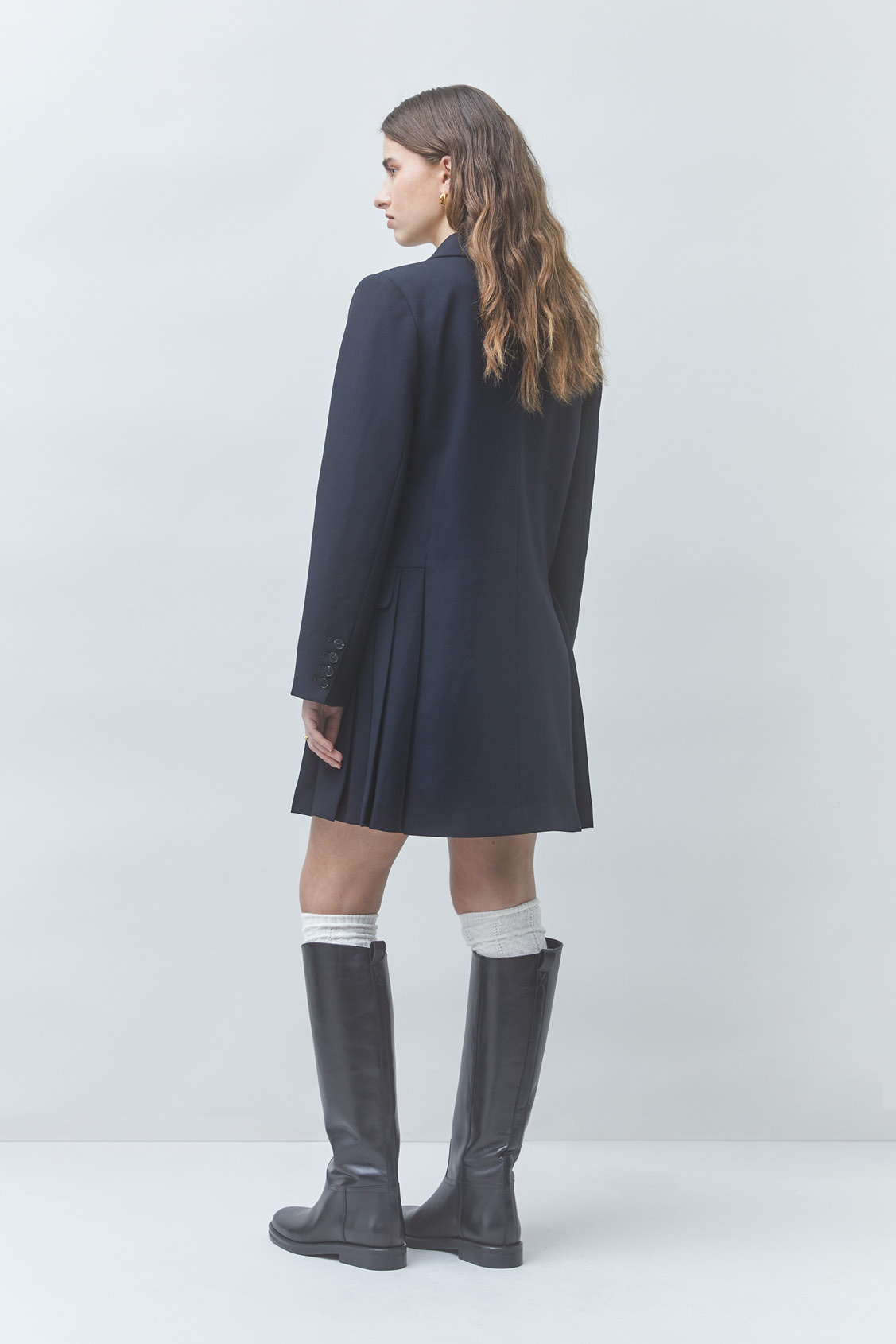 Cassis Dress - Bleu Nuit