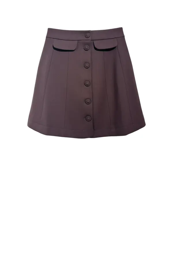 Fancy Skirt - Prune