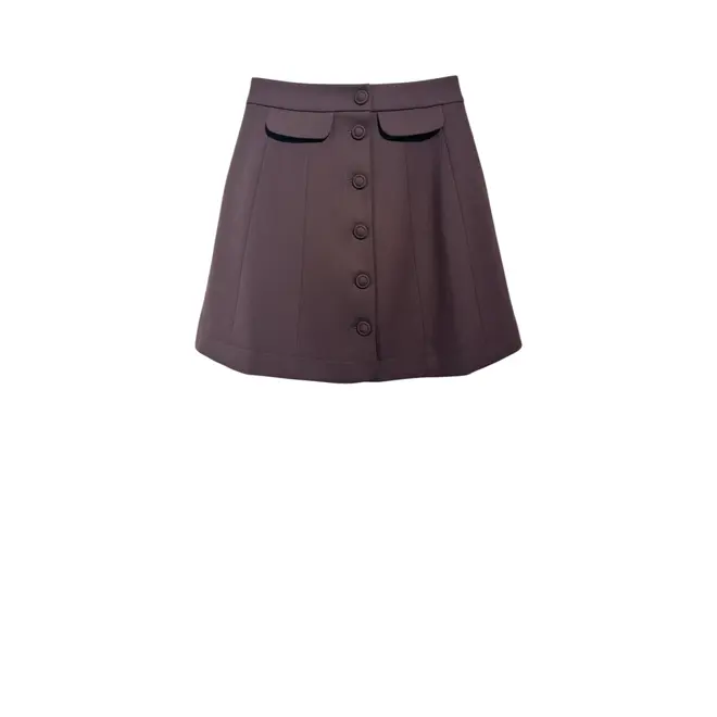 Fancy Skirt - Prune