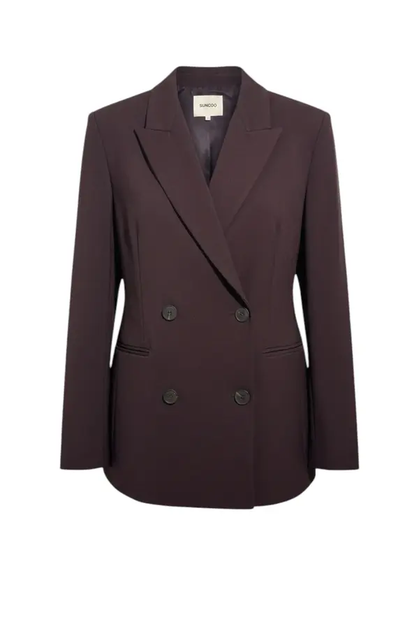Diary Blazer - Prune