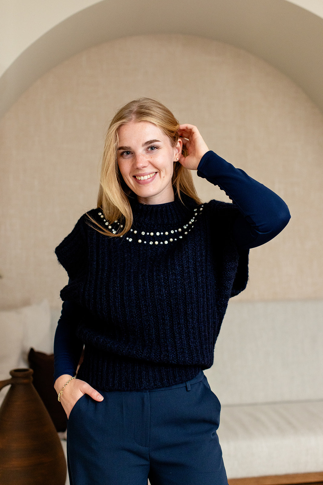 Kalista Parel Pull - Midnight Navy