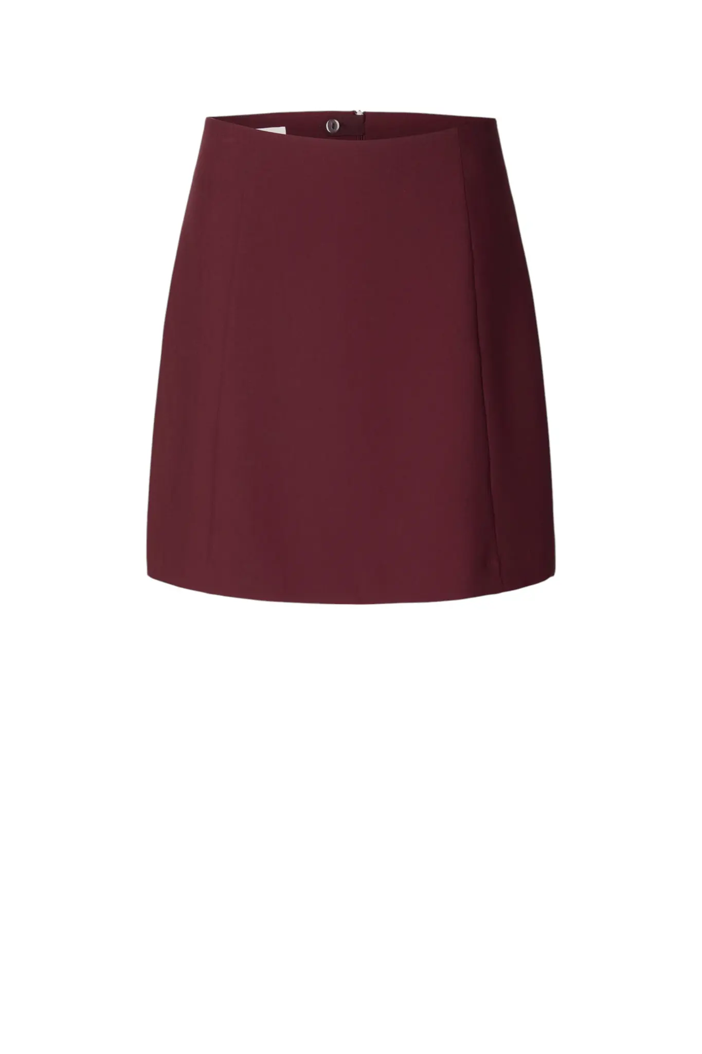 Rita Mw Short Skirt - Tawny Port Melange