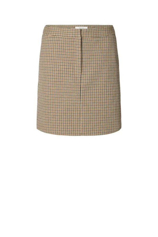 Elera Mw Mini Skirt - Checks