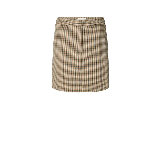 Elera Mw Mini Skirt - Checks