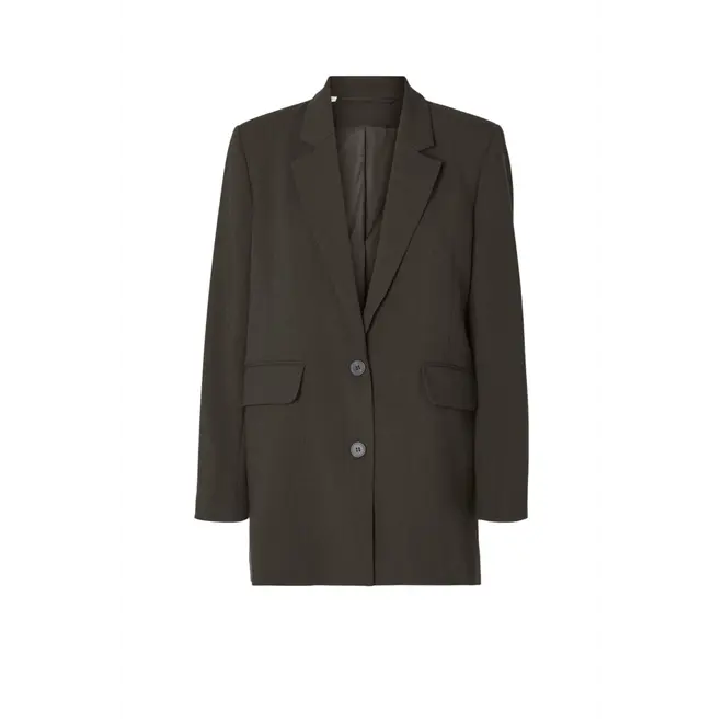 Rita Ls Relaxed Blazer Mel Noos - Delicioso