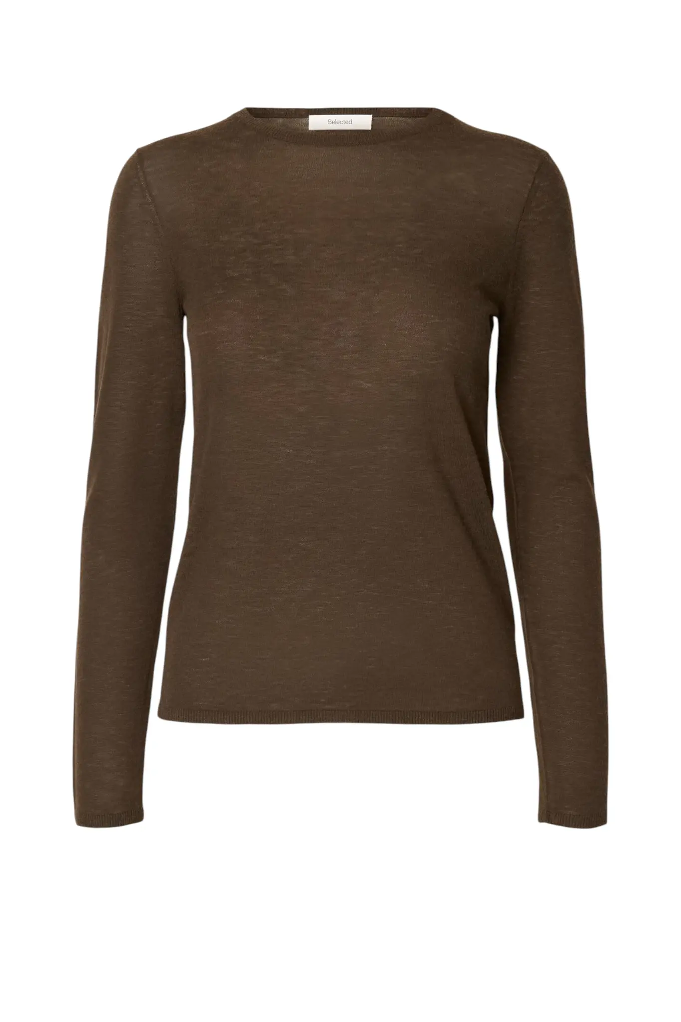 Vendy Ls Knit Wool O-neck Noos - Delicioso