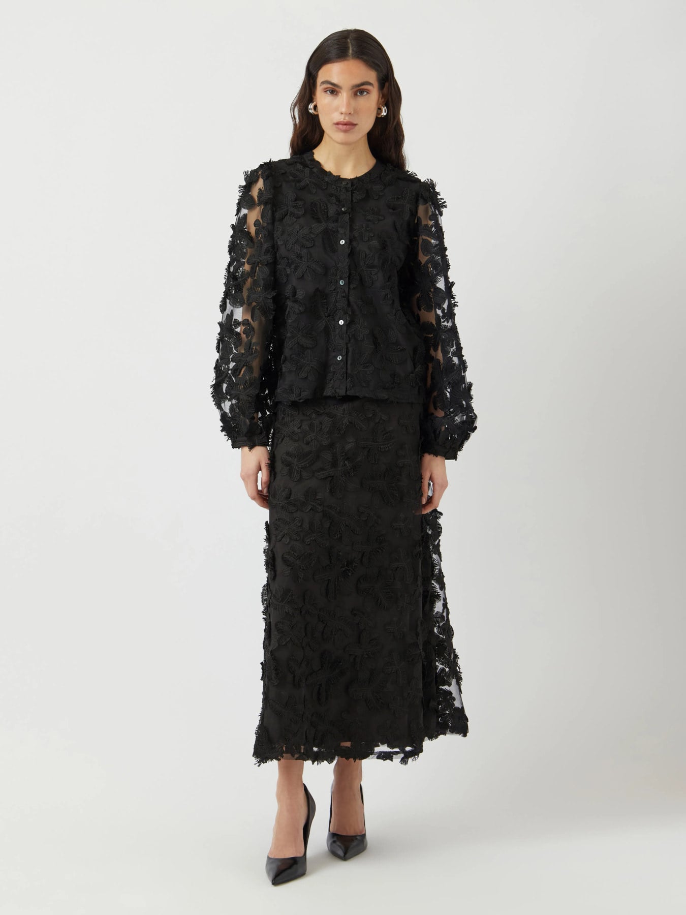 Karly Ls Shirt Noos - Black