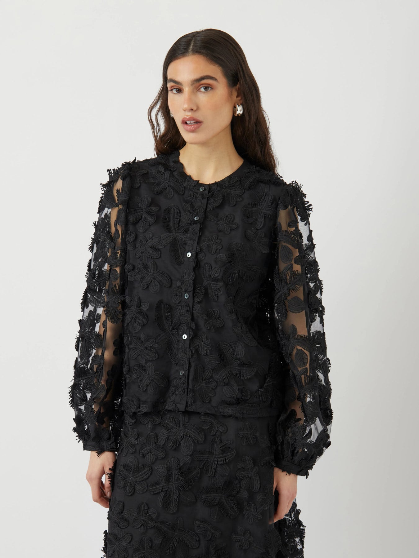 Karly Ls Shirt Noos - Black