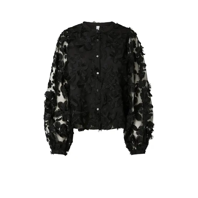 Karly Ls Shirt Noos - Black