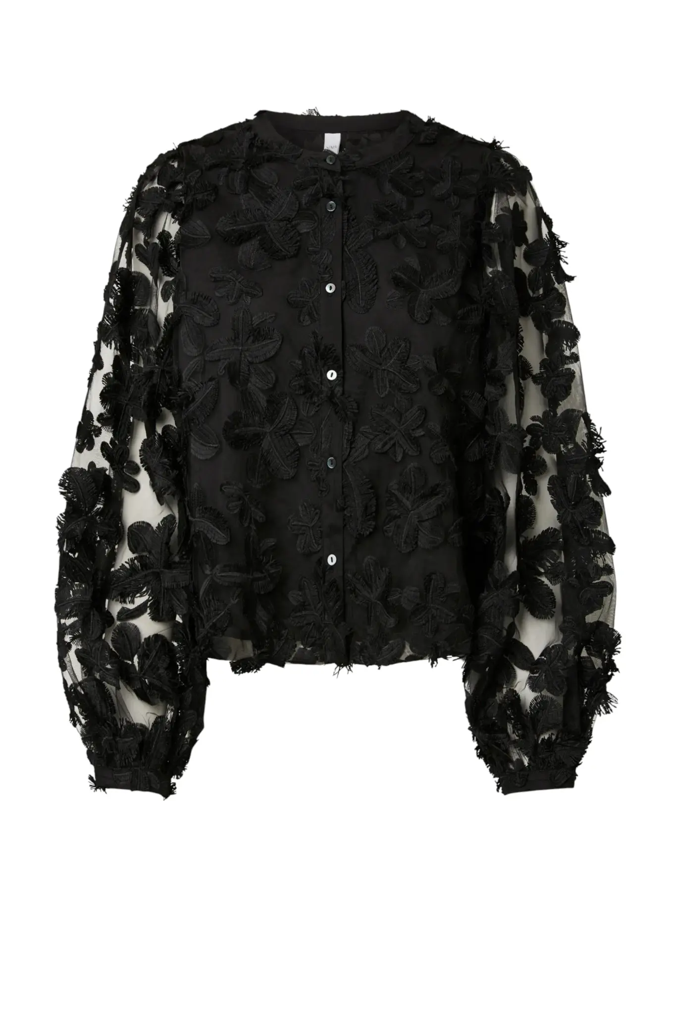 Karly Ls Shirt Noos - Black