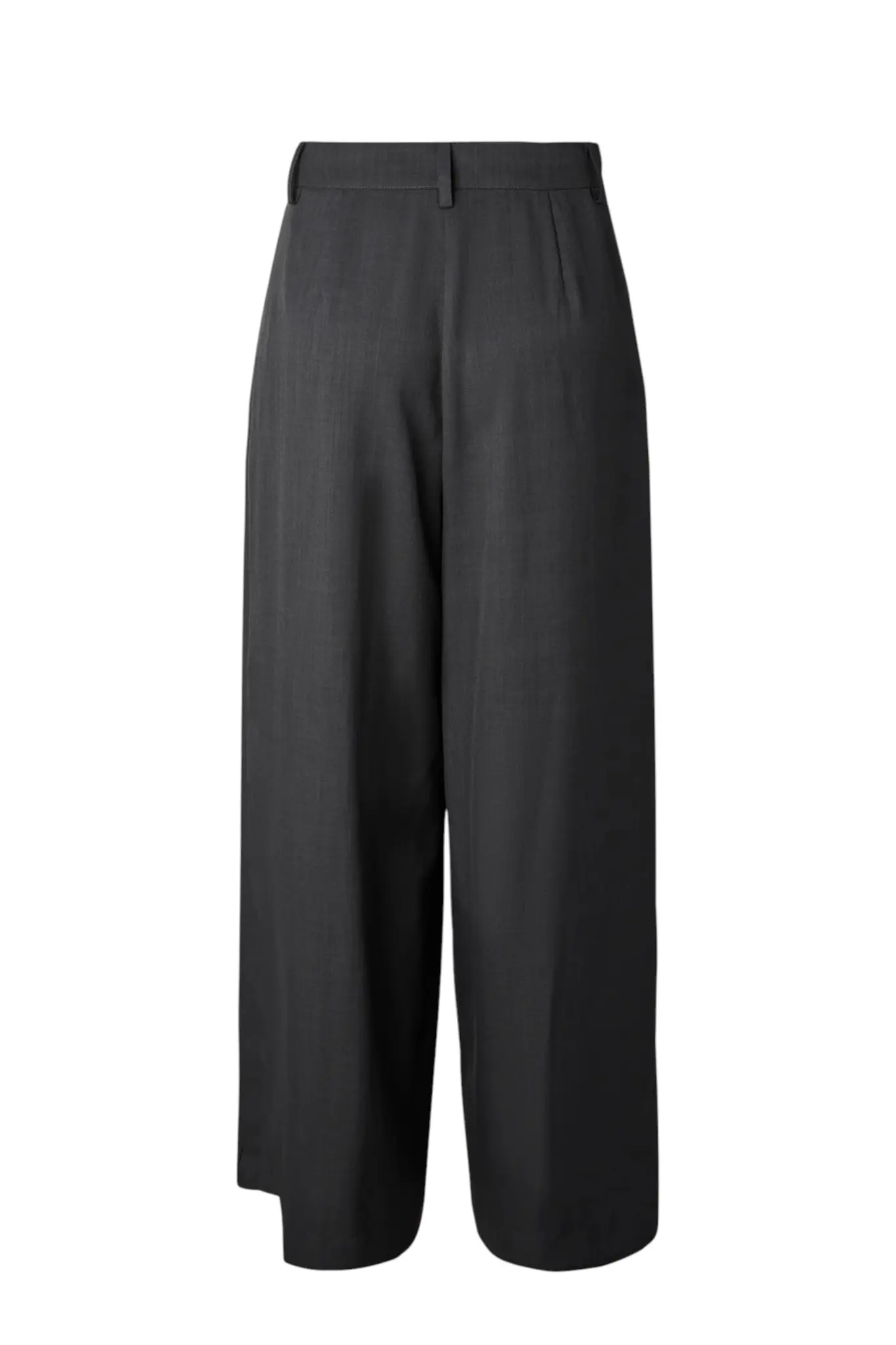 Elura Hw Wide Pants - Drak Grey