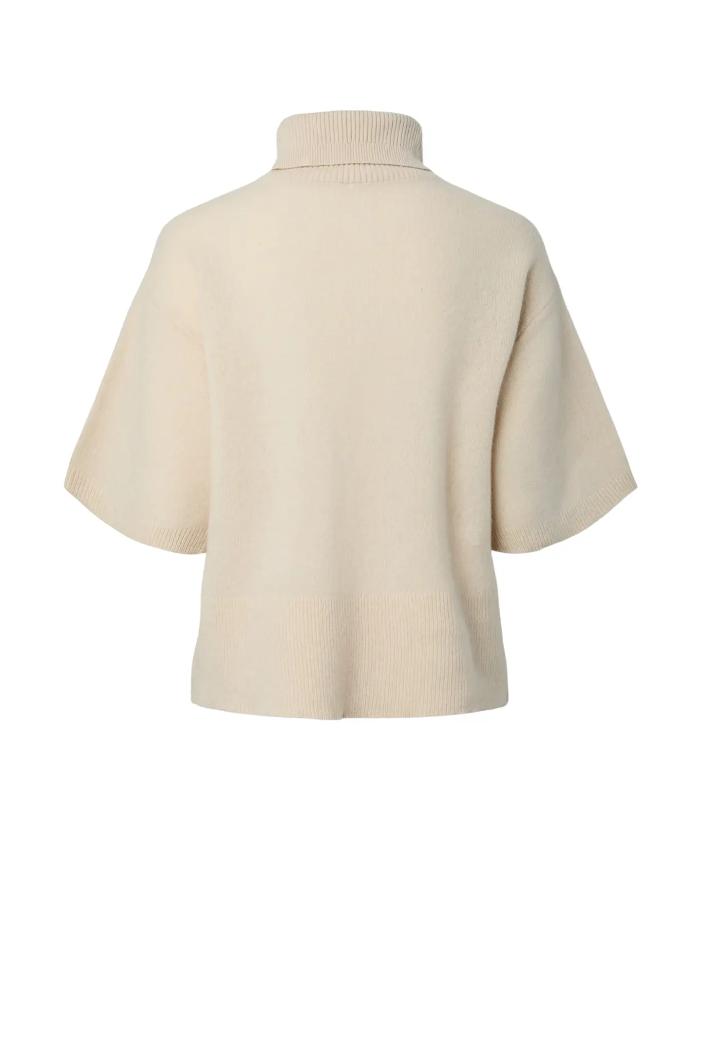 Emilia 2/4 Wool Knit Pullover S Noos - Sandshell