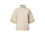 Emilia 2/4 Wool Knit Pullover S Noos - Sandshell