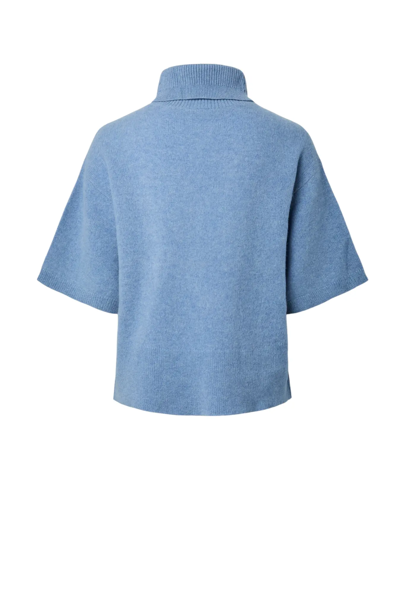 Emilia 2/4 Wool Knit Pullover S Noos - Windward Blue