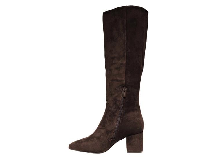 Valey Mila Heeled Hi - Dark Brown