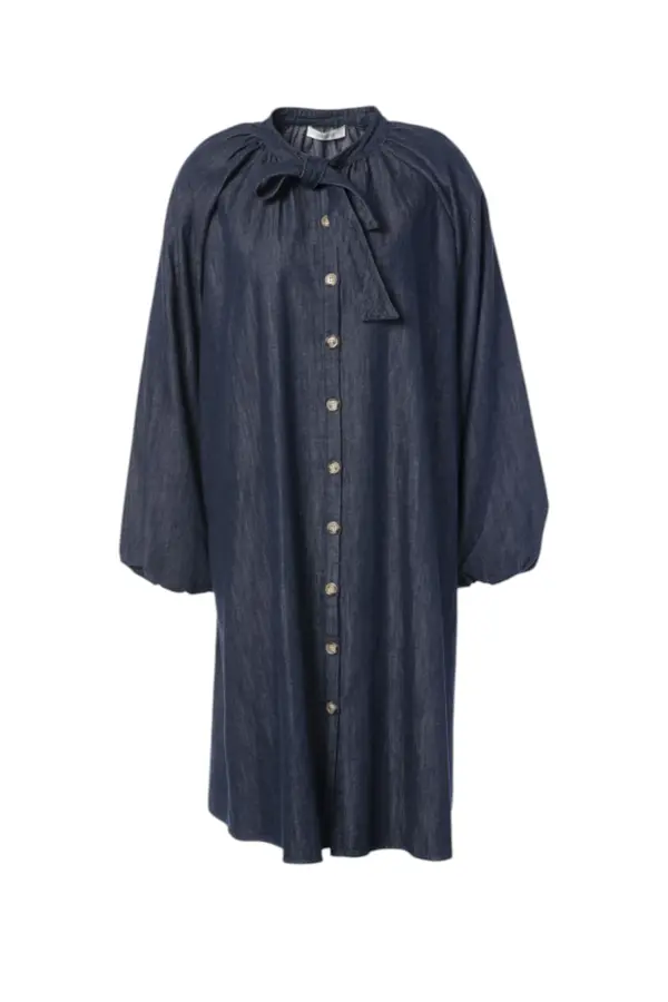 Rabanne Dress - Dark Demin