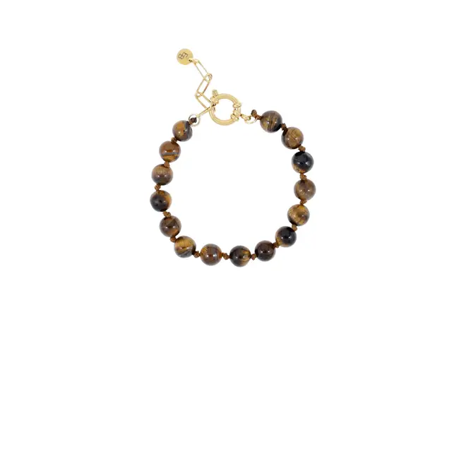 Gemstone Armband - Bruine Melee