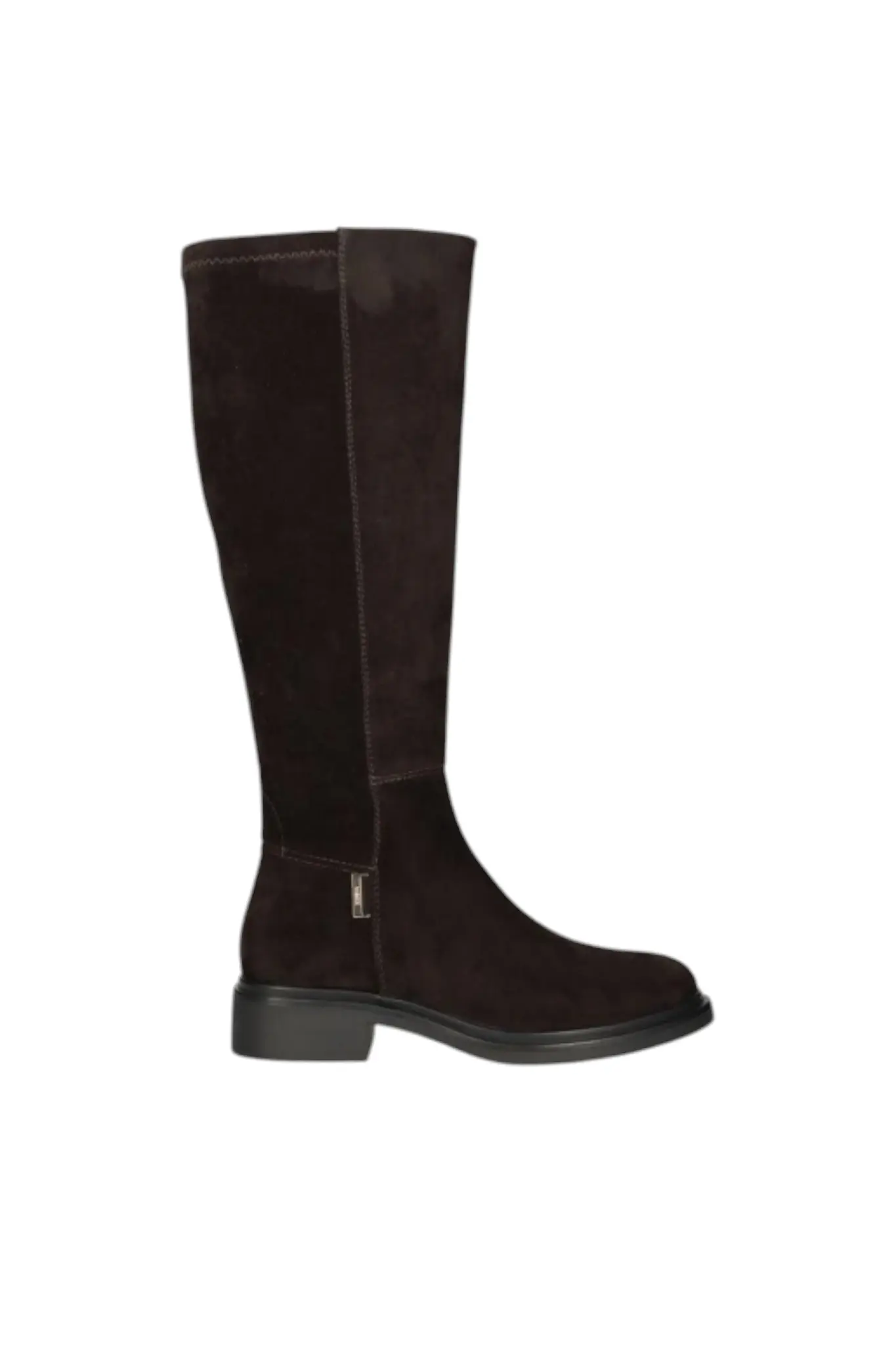 Sela Roller High Boot - Dark Brown