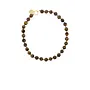 Gemstone Ketting - Bruin-Melee