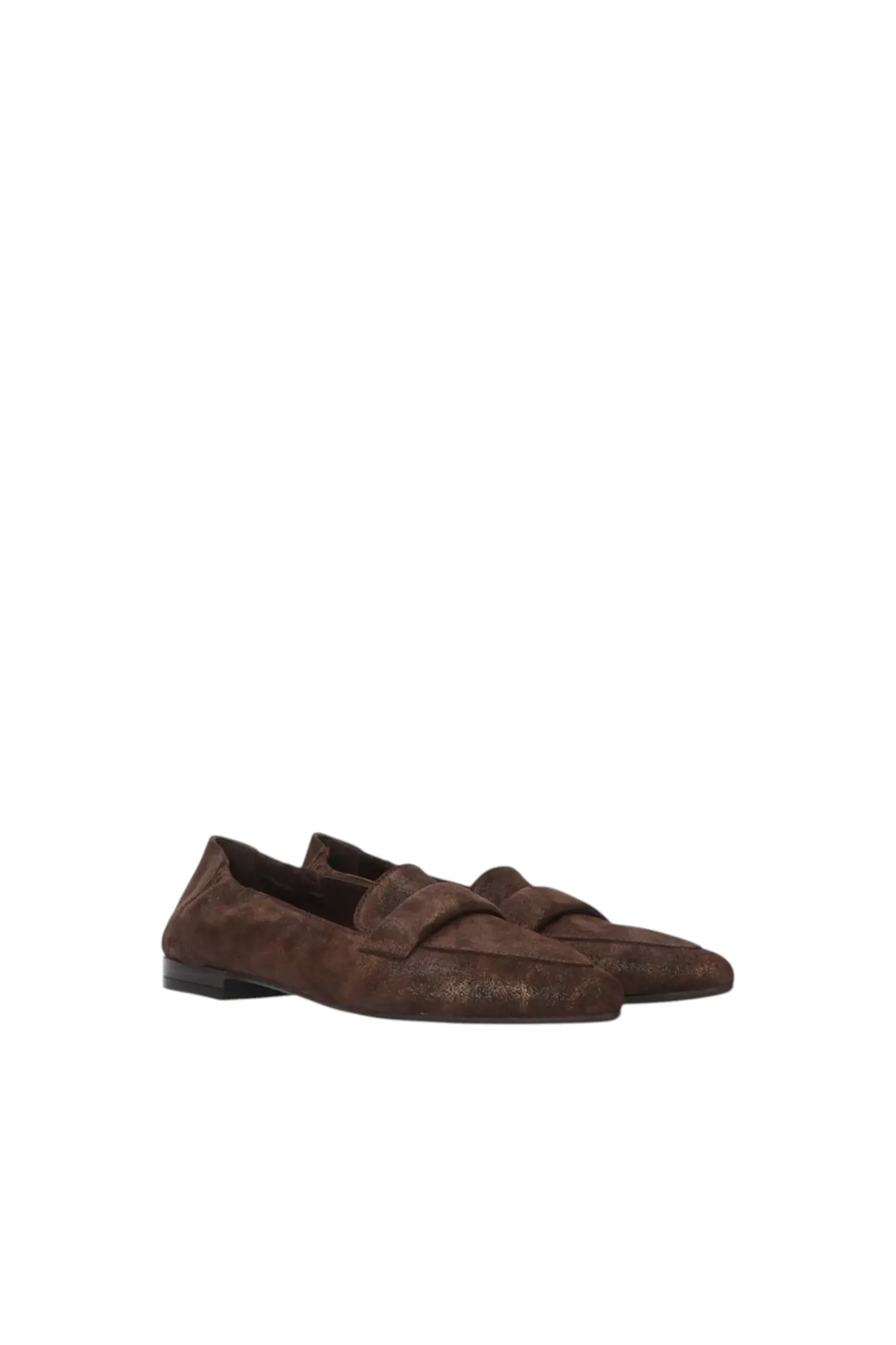 Fantasy Suede Loafer - Brown