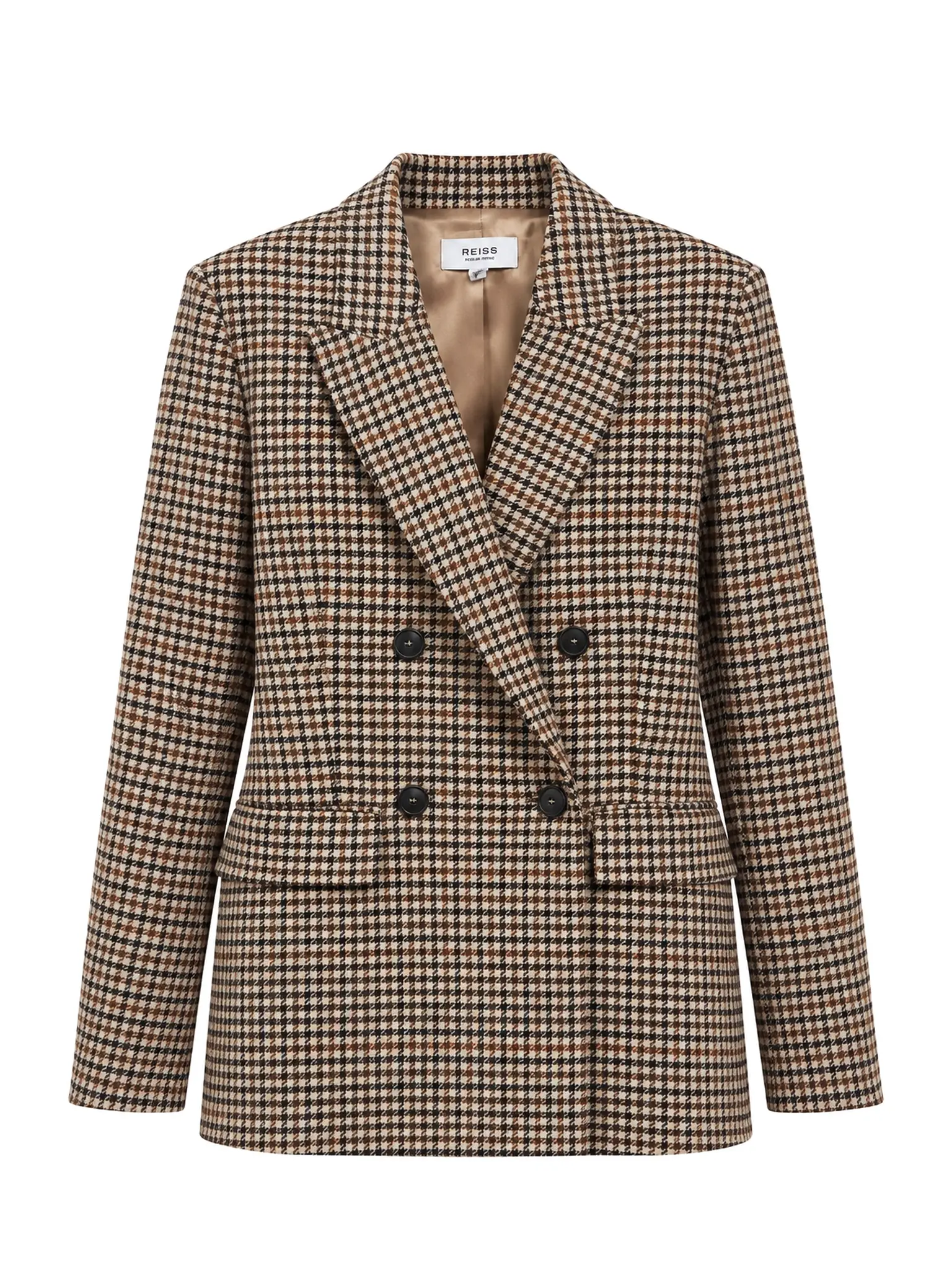 Willow Blazer - Neutral Check